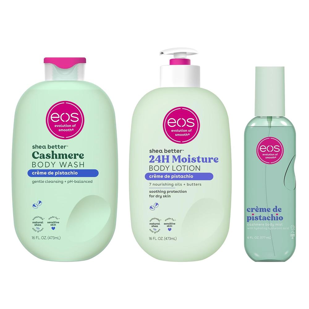 SET CUIDADO CORPORAL EOS 3 PZS | CREMA DE PISTACHO - 1
