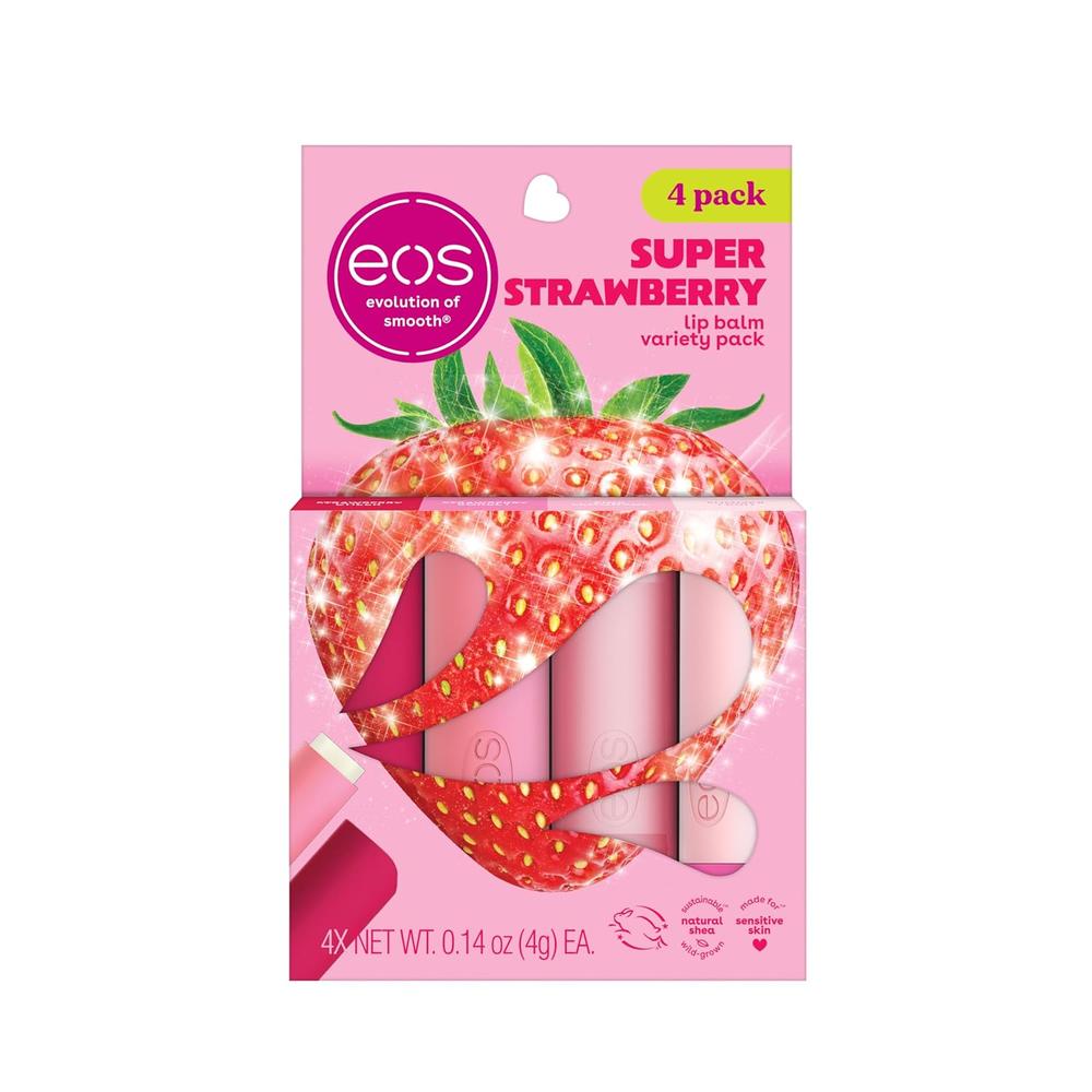 PACK BÁLSAMO LABIAL EOS 4 PZS 0.14 OZ / 4 ML | SUPERFRESA - 1
