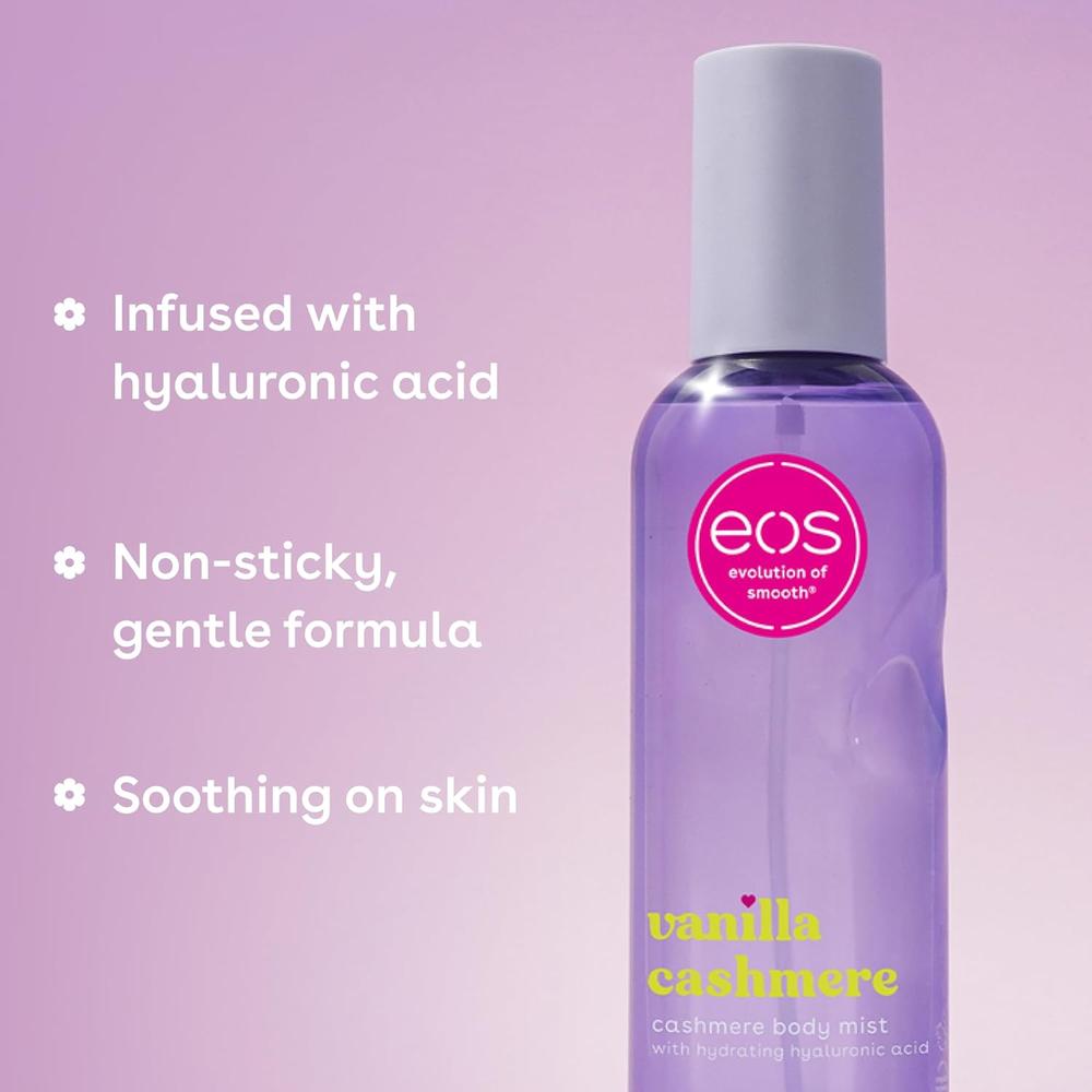 EOS CASHMERE SPRAY HIDRATANTE CORPORAL 6 OZ / 180 ML | VANILLA CASHMERE - 5