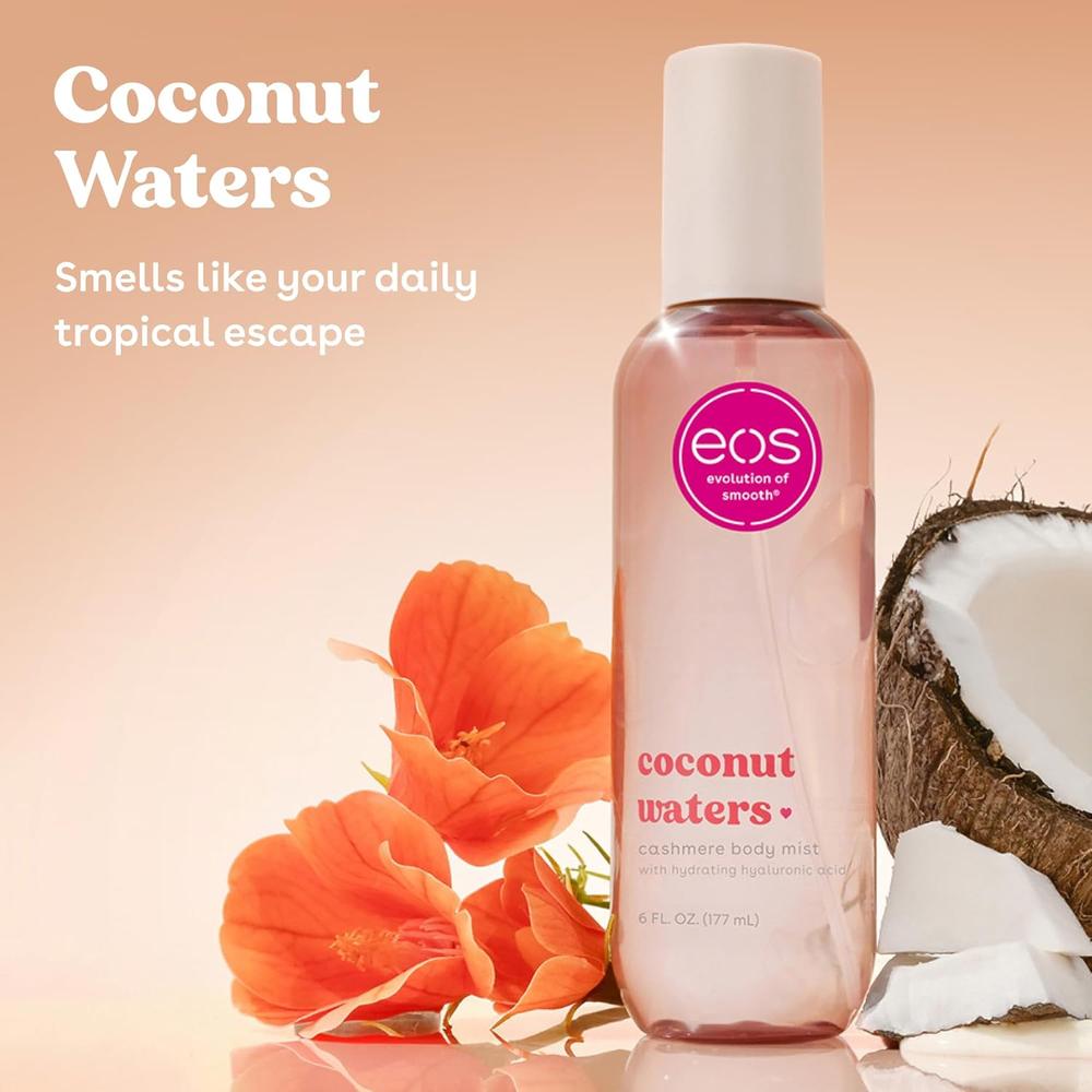 EOS CASHMERE SPRAY HIDRATANTE CORPORAL 6 OZ / 180 ML | AGUA DE COCO - 2