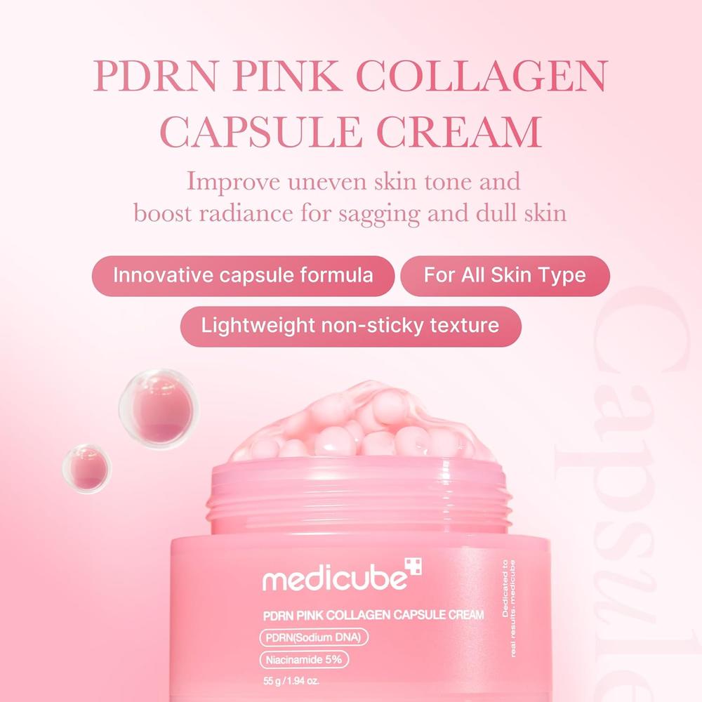 PACK HIDRATANTE FACIAL CÁPSULAS VITAMINA C Y COLÁGENO MEDICUBE - 5