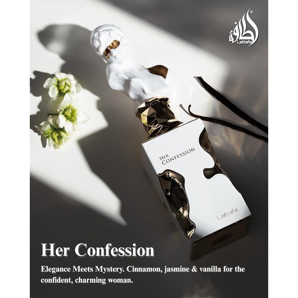 PERFUME LATTAFA HER CONFESSION EDP MUJER 3.4 OZ / 100 ML - 6