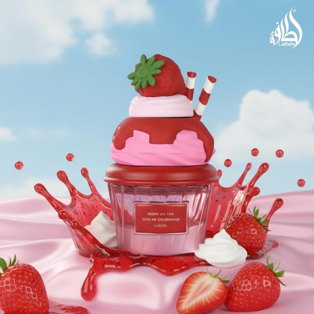 PERFUME LATTAFA BERRY ON TOP EDP UNISEX 2.5 OZ / 75 ML - 5