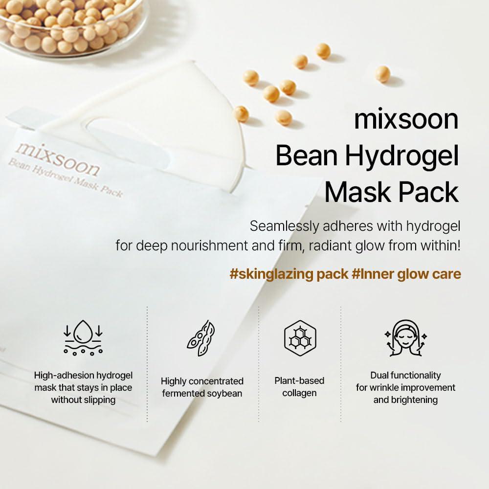 MIXSOON MASCARILLA FACIAL COLAGENO HIDROGEL 5 UNIDADES - 3