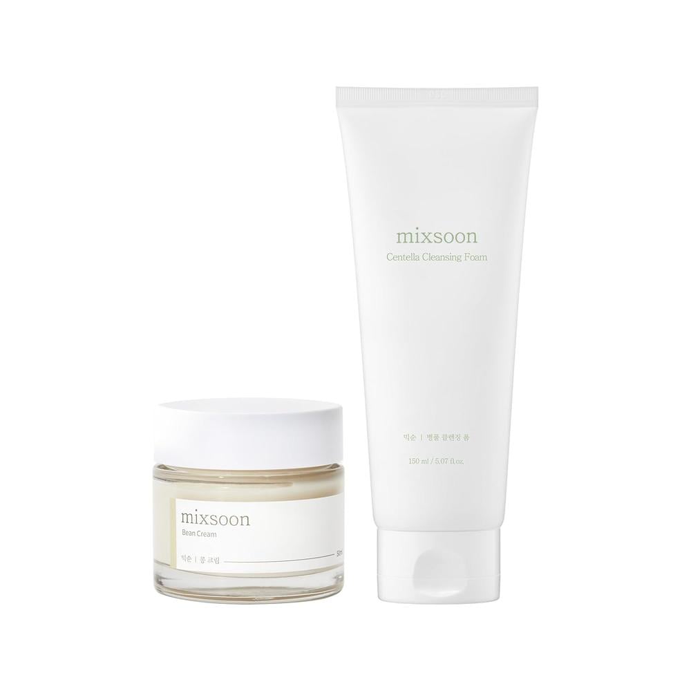 SET CUIDADO FACIAL MIXSOON BEAN CREAM 50 ML Y CENTELLA CLEANSER 150 ML - 1