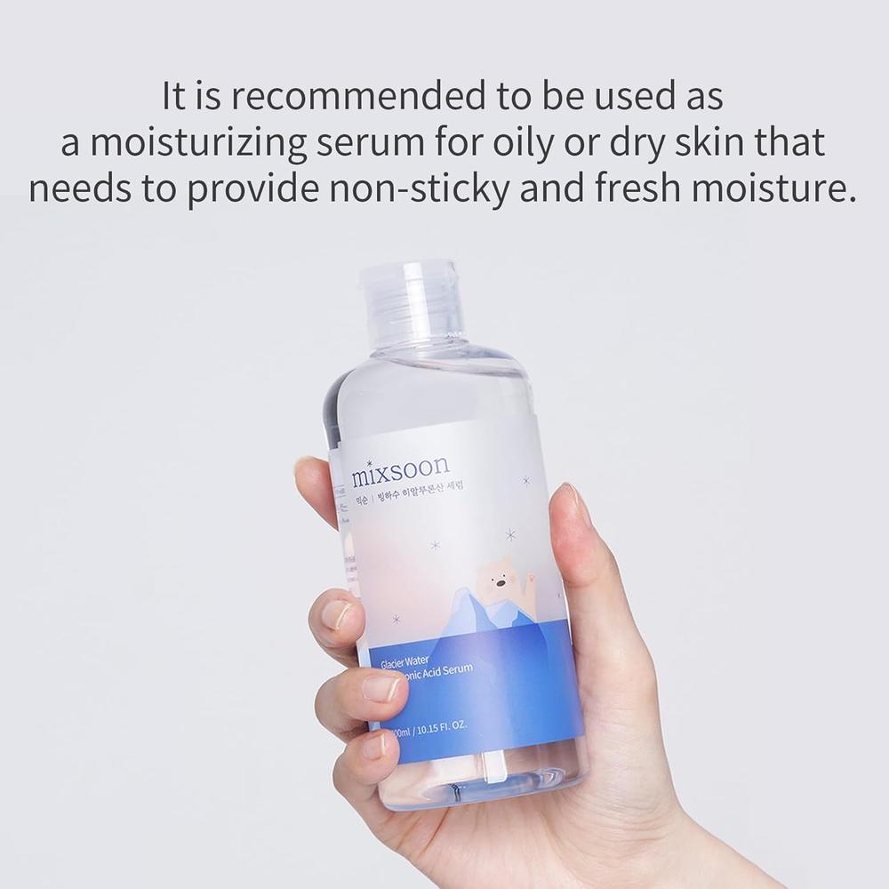 SUERO MIXSOON GLACIER WATER ACIDO HIALURONICO 3.4 OZ / 100 ML - 6