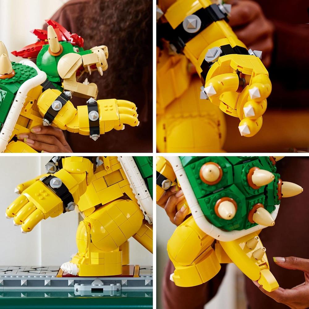 LEGO SUPER MARIO BOWSER ARTICULADO SET DE CONSTRUCCIÓN - 4