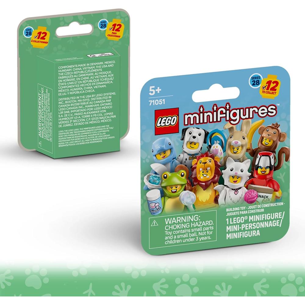 LEGO MINIFIGURAS SERIE 28 SET DE FIGURAS DE ANIMALES - 3