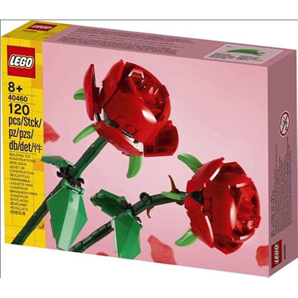 LEGO ICONS ROSA ICÓNICA SET DE CONSTRUCCIÓN DECORATIVA - 1