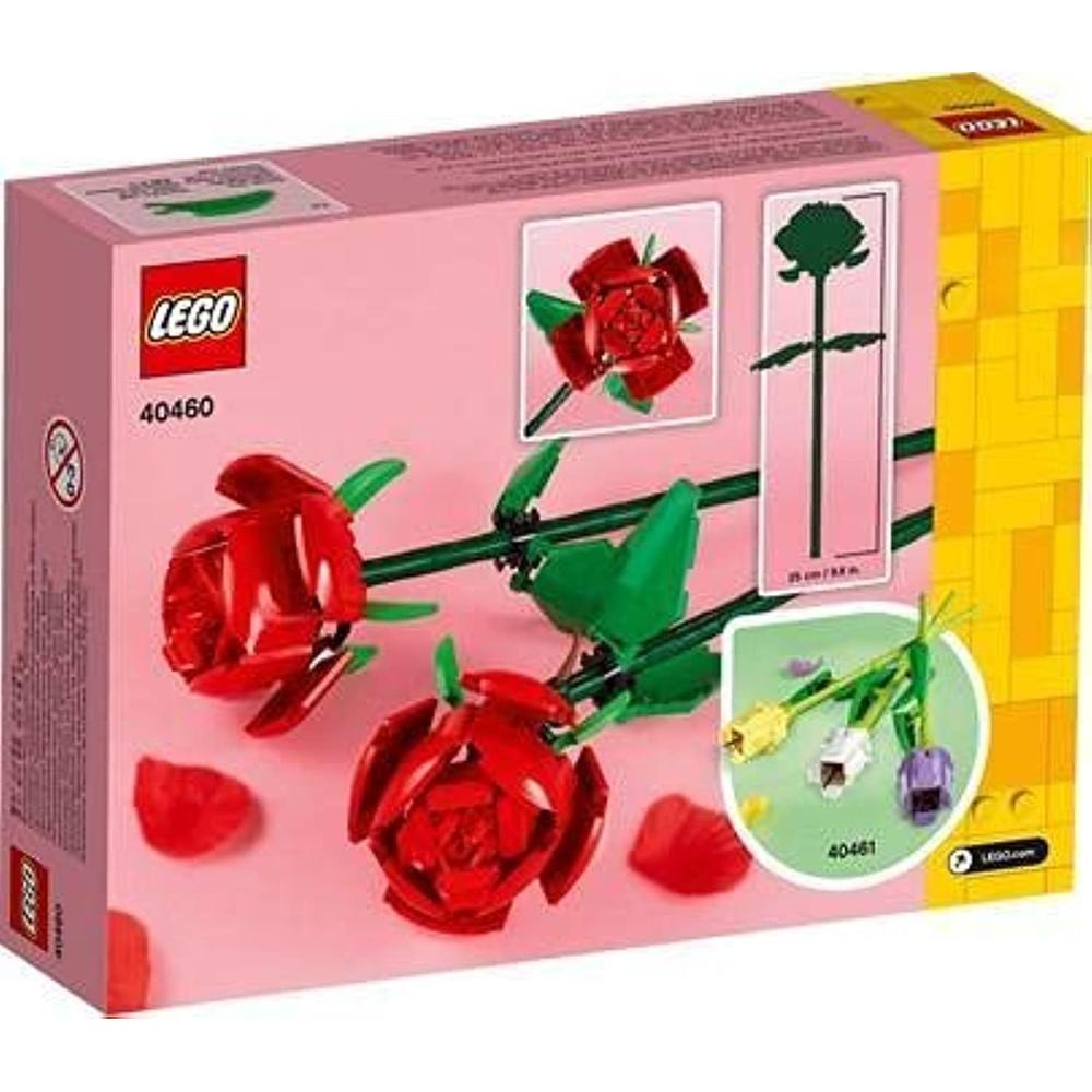 LEGO ICONS ROSA ICÓNICA SET DE CONSTRUCCIÓN DECORATIVA - 2