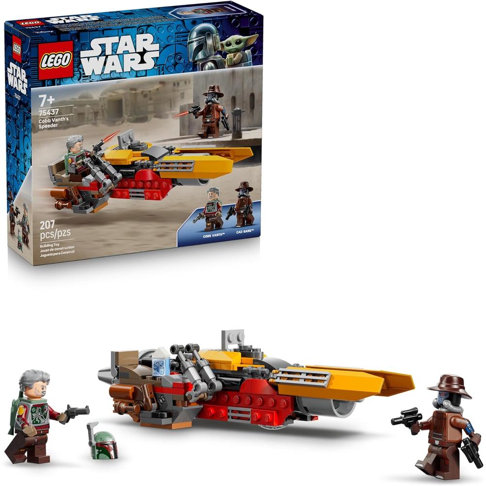 LEGO STAR WARS SPEEDER DE COBB VANTH SET DE CONSTRUCCIÓN DE VEHÍCULO ESPACIAL - 1