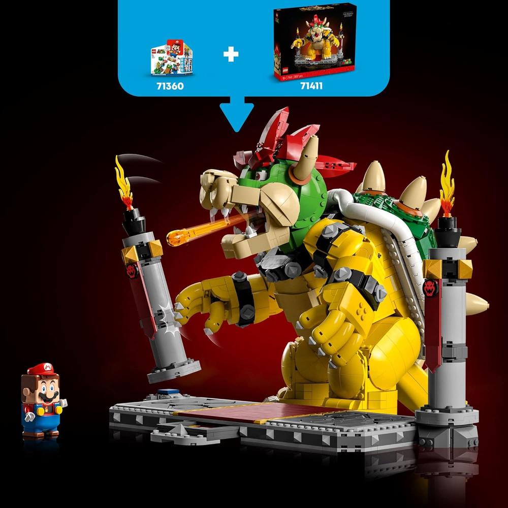 LEGO SUPER MARIO EL PODEROSO BOWSER SET DE CONSTRUCCIÓN - 5