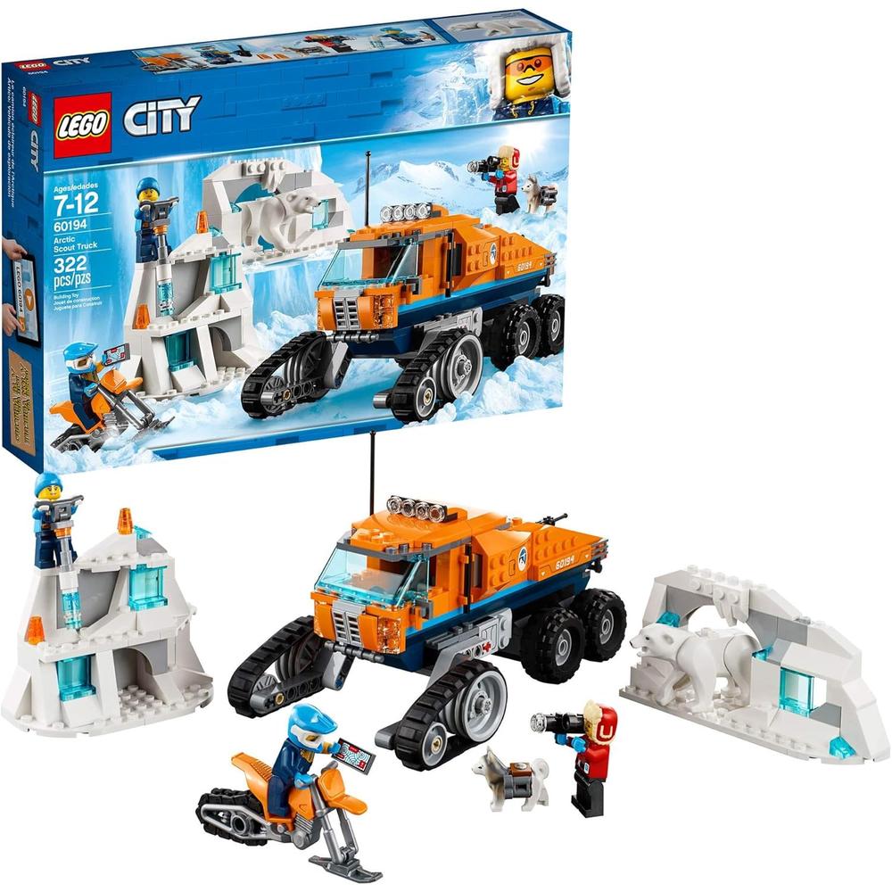 LEGO CITY CAMIÓN EXPLORADOR ÁRTICO SET DE CONSTRUCCIÓN - 2