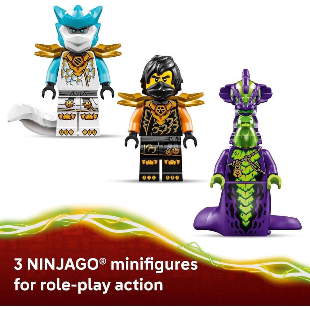 LEGO NINJAGO MISIÓN DE COLE SET DE MECH ARTICULADO Y DRAGÓN - 5