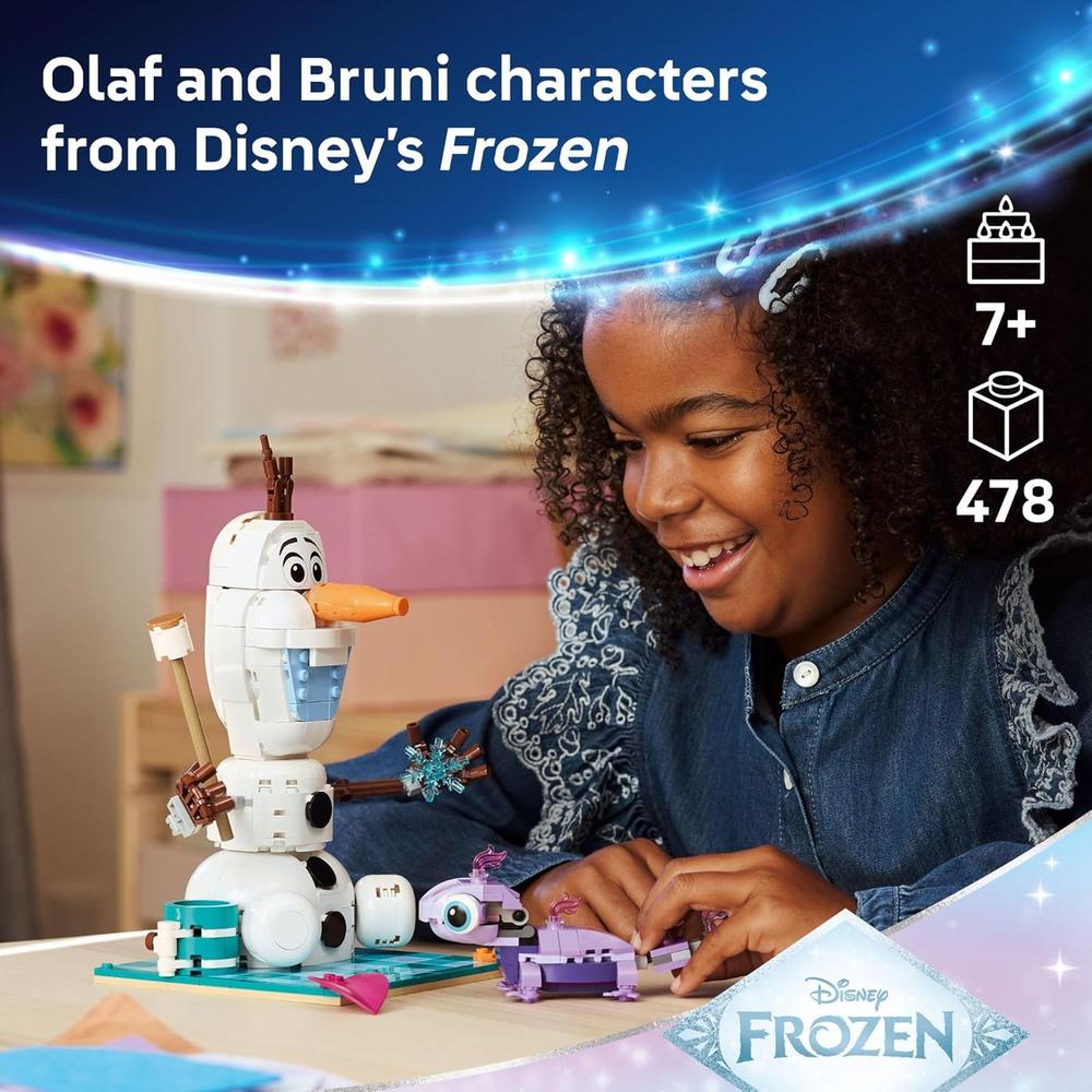 LEGO DISNEY FROZEN OLAF Y BRUNI PICNIC DIVERTIDO SET DE CONSTRUCCIÓN INFANTIL - 2