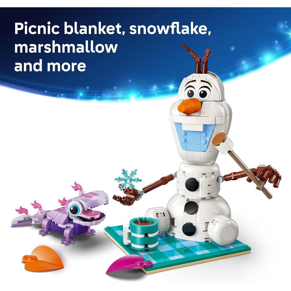 LEGO DISNEY FROZEN OLAF Y BRUNI PICNIC DIVERTIDO SET DE CONSTRUCCIÓN INFANTIL - 3