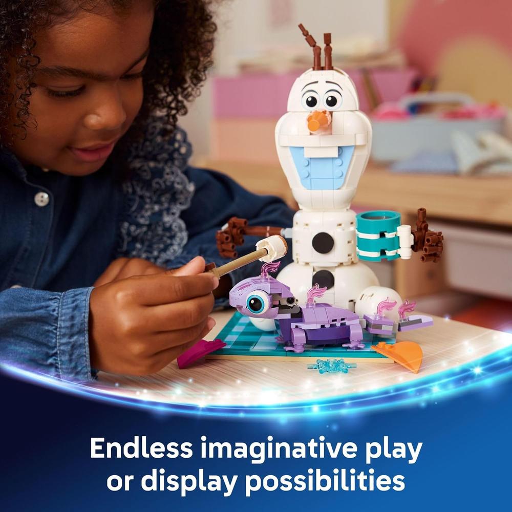 LEGO DISNEY FROZEN OLAF Y BRUNI PICNIC DIVERTIDO SET DE CONSTRUCCIÓN INFANTIL - 4
