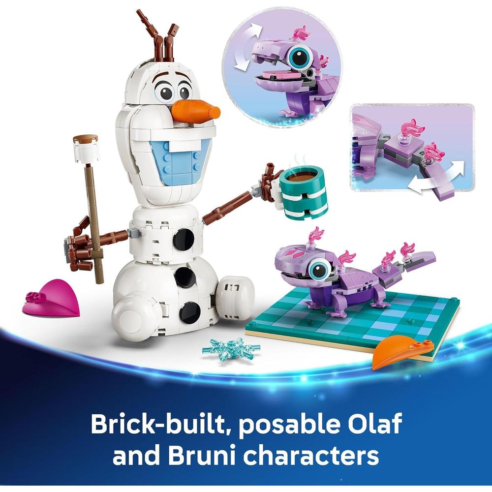 LEGO DISNEY FROZEN OLAF Y BRUNI PICNIC DIVERTIDO SET DE CONSTRUCCIÓN INFANTIL - 5