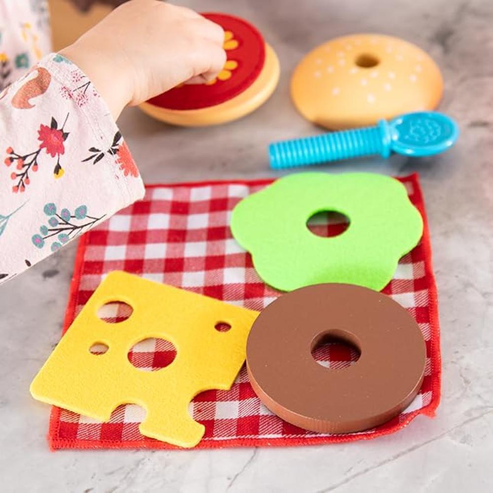 JUEGO HAMBURGUESA Y PAPAS FRITAS FAT BRAIN TOYS - 2