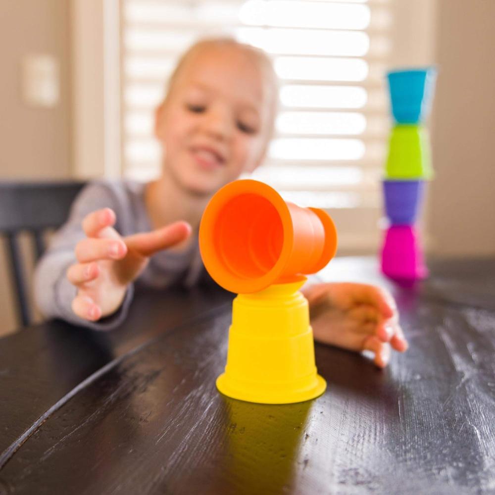 TAZAS SENSORIALES PACK 6 FAT BRAIN TOYS - 6