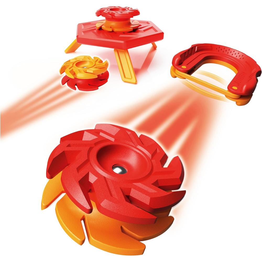 JUGUETE MAGSHUTO SERIE 1 FLAMEPIERCER FAT BRAIN TOYS | ROJO - 1
