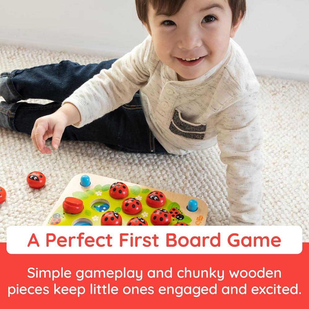 JUEGO DE MEMORIA LADYBUGS GARDEN FAT BRAIN TOYS - 2