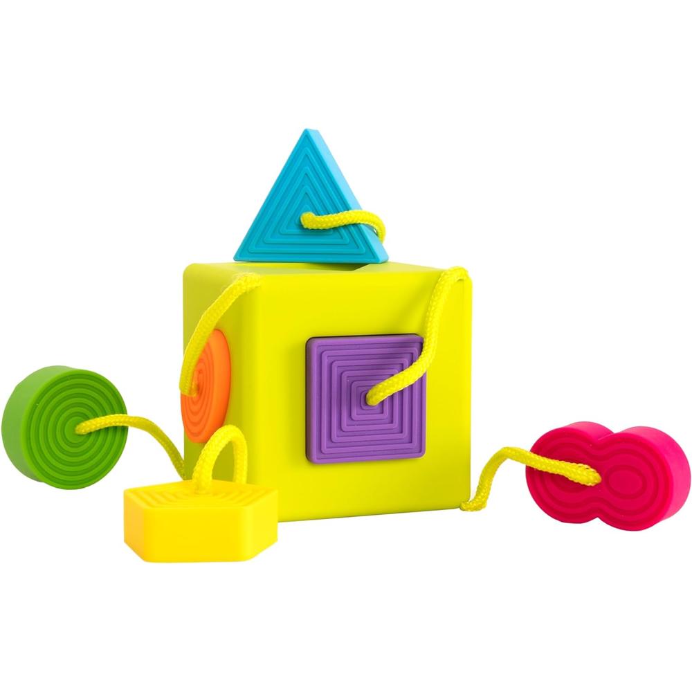JUEGO CLASIFICADOR DE FORMAS OOMBEE CUBE FAT BRAIN TOYS - 1