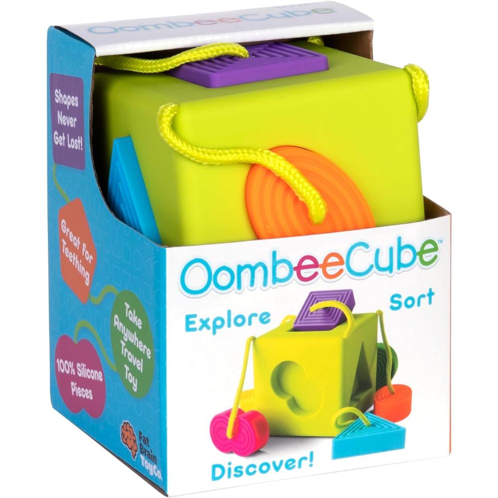 JUEGO CLASIFICADOR DE FORMAS OOMBEE CUBE FAT BRAIN TOYS - 2