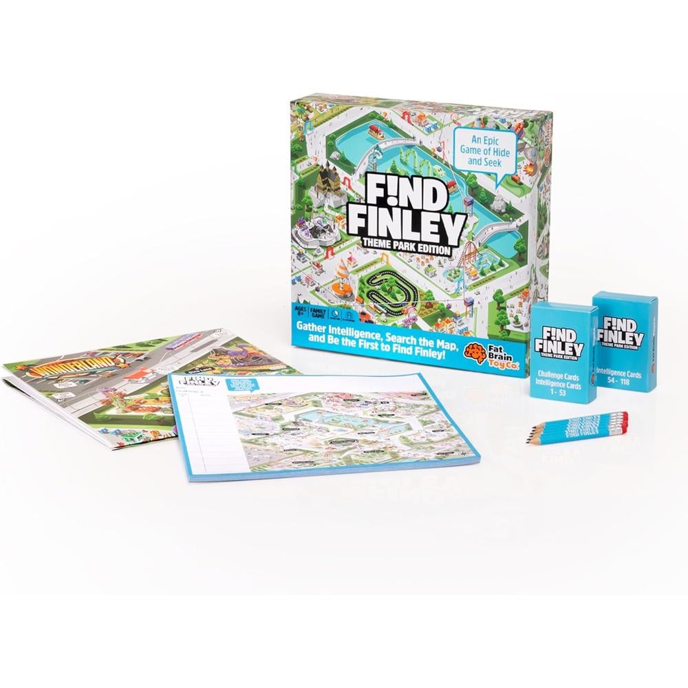 JUEGO DE DEDUCCIÓN FIND FINLEY FAT BRAIN TOYS - 1