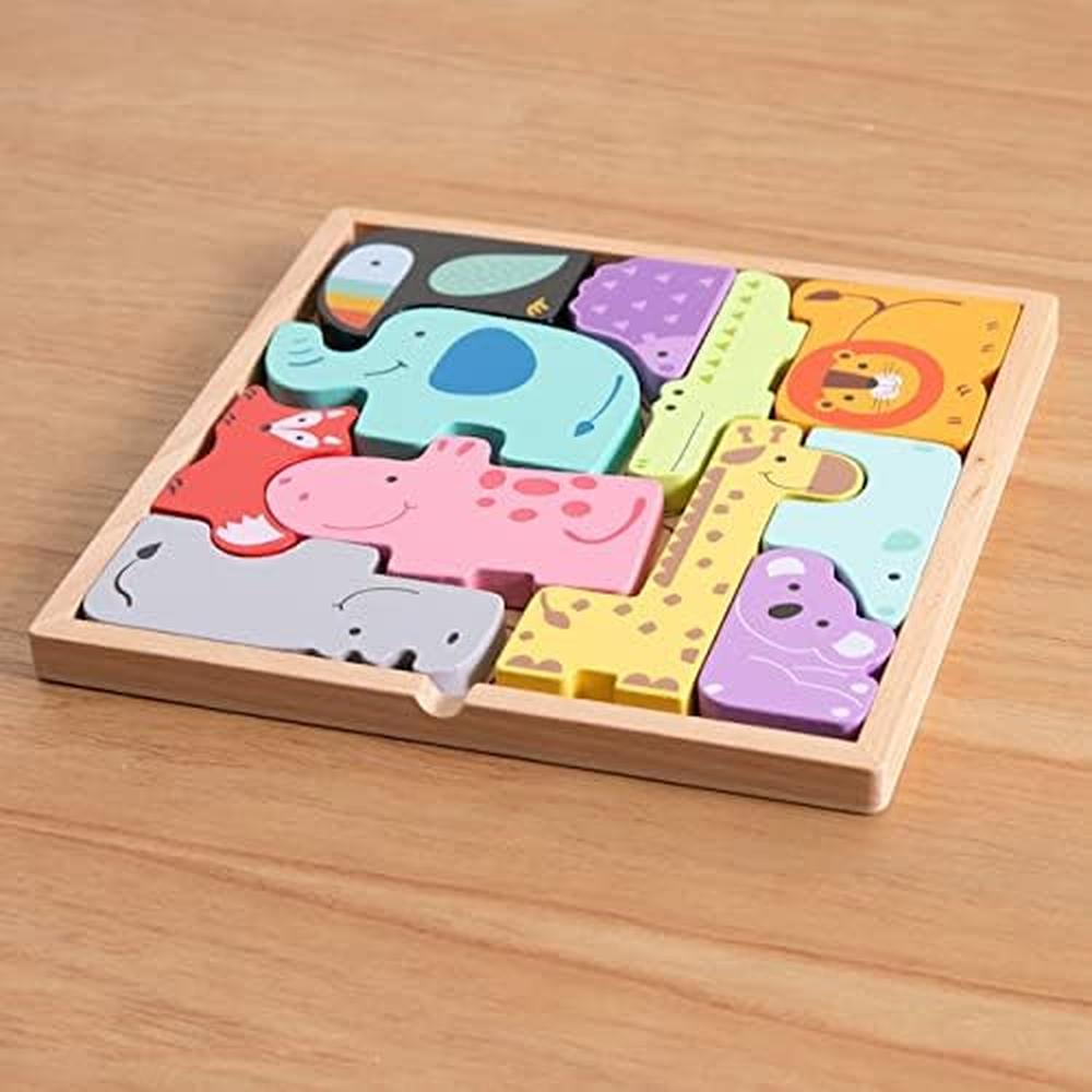 JUGUETE ROMPECABEZAS BLOQUES DE ANIMALES FAT BRAIN TOYS - 2