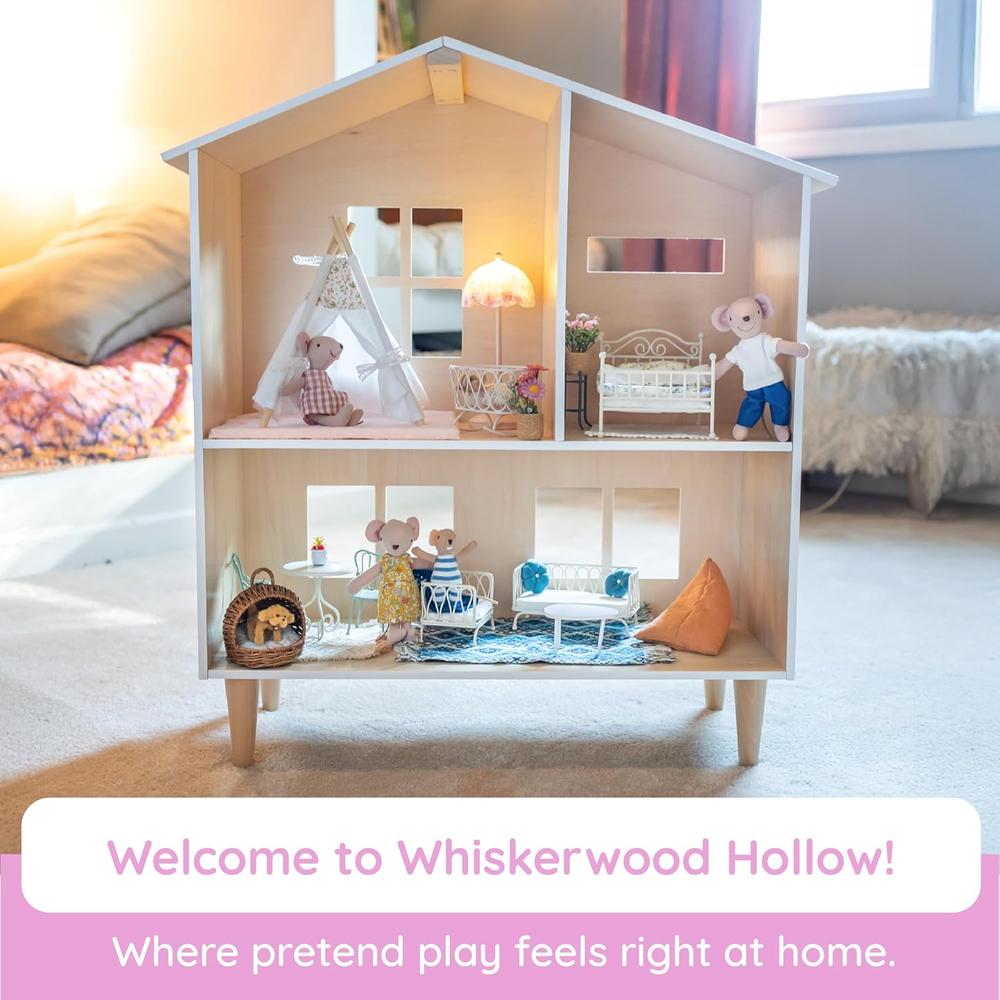 JUGUETE CASA DE MUÑECAS WHISKERWOOD HOLLOW FAT BRAIN TOYS - 2