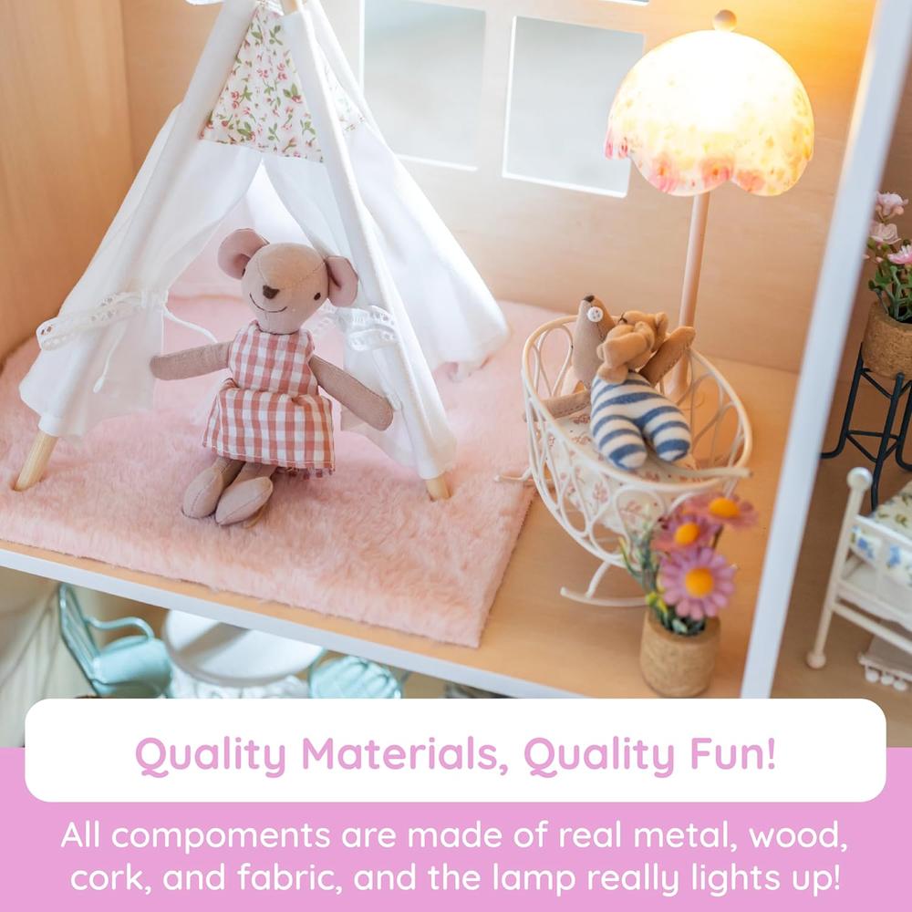 JUGUETE CASA DE MUÑECAS WHISKERWOOD HOLLOW FAT BRAIN TOYS - 3