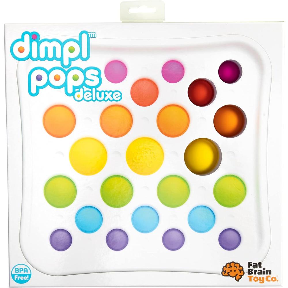 JUGUETE SENSORIAL DIMPL POPS DELUXE FAT BRAIN TOYS - 6