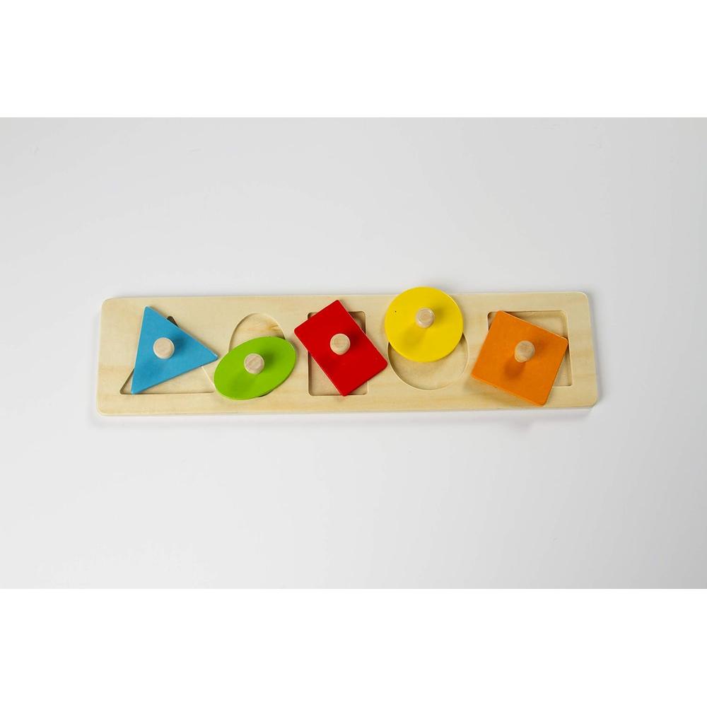 ROMPECABEZAS DE FORMAS DE MADERA FAT BRAIN TOYS - 4
