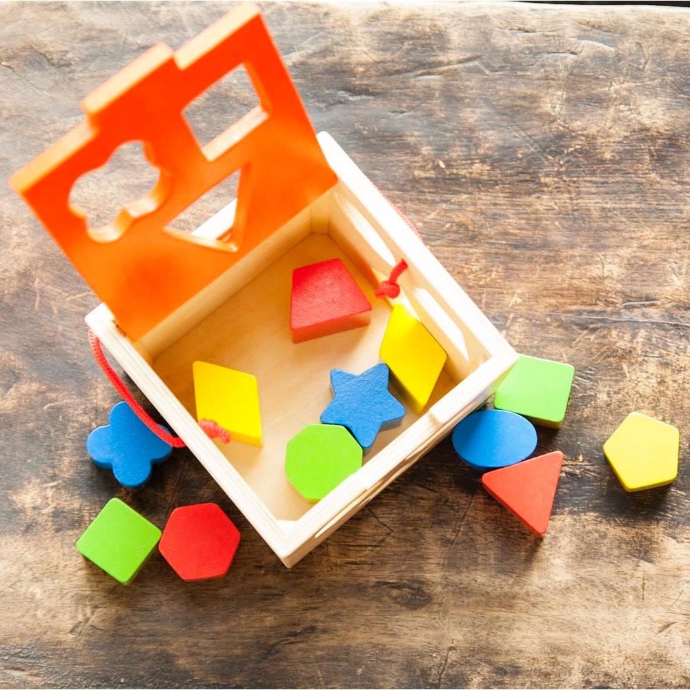 JUEGO CLASIFICADOR DE FORMAS PORTÁTIL MADERA FAT BRAIN TOYS - 2