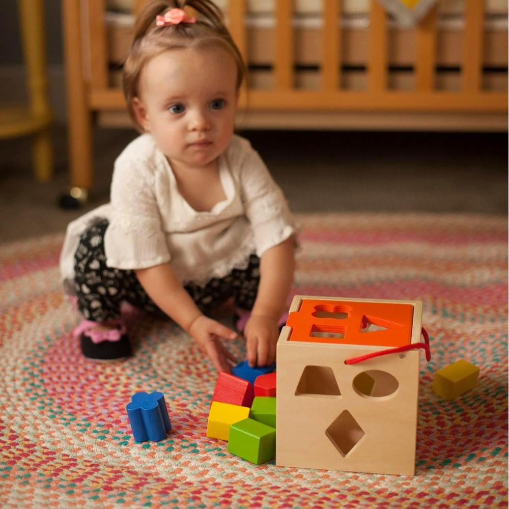 JUEGO CLASIFICADOR DE FORMAS PORTÁTIL MADERA FAT BRAIN TOYS - 3
