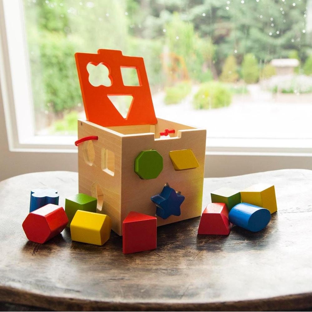 JUEGO CLASIFICADOR DE FORMAS PORTÁTIL MADERA FAT BRAIN TOYS - 4