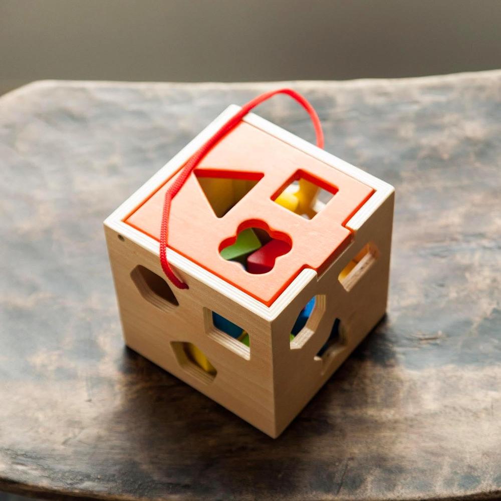 JUEGO CLASIFICADOR DE FORMAS PORTÁTIL MADERA FAT BRAIN TOYS - 6