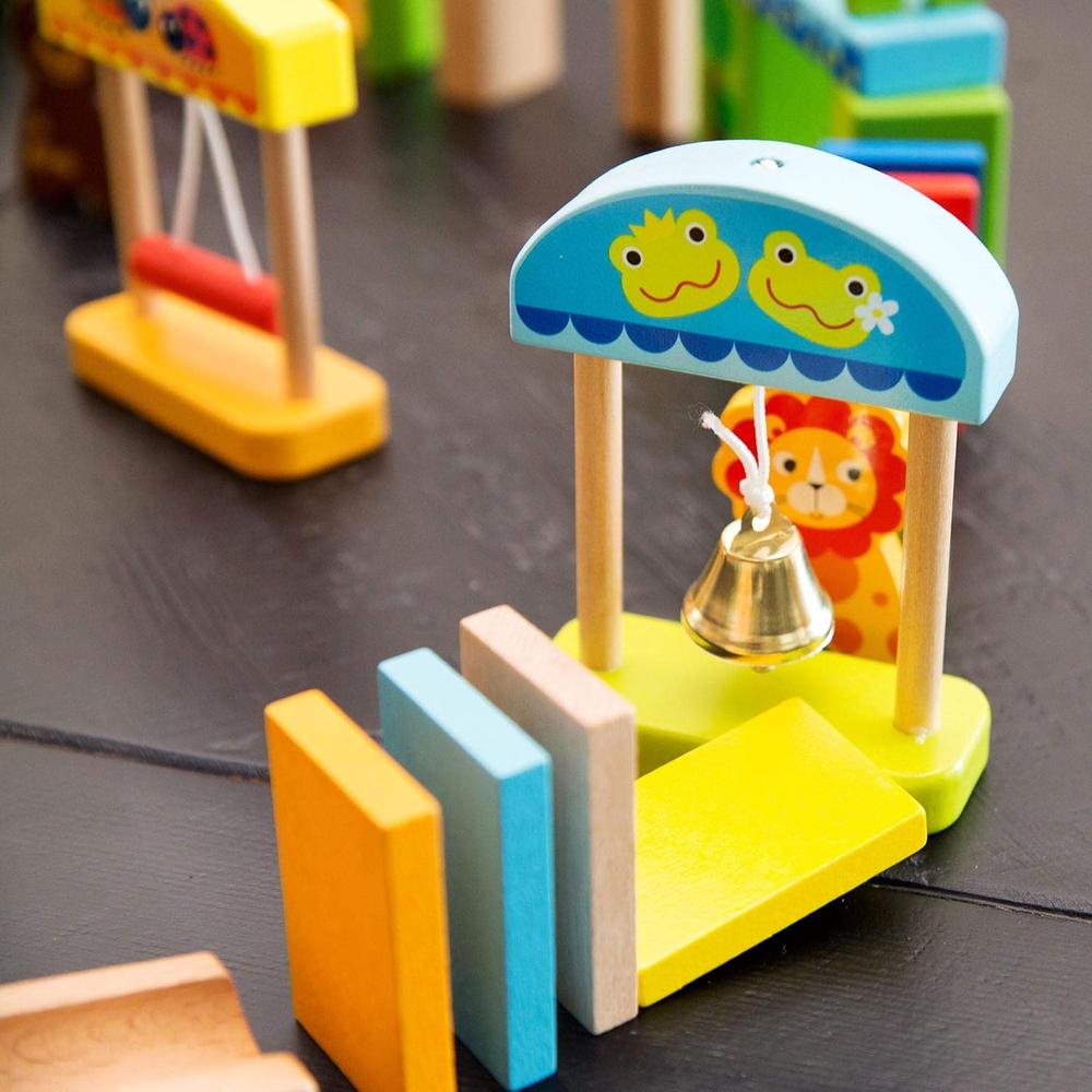 JUEGO BLOQUES DOMINÓ ZOO-OMINOES FAT BRAIN TOYS - 5