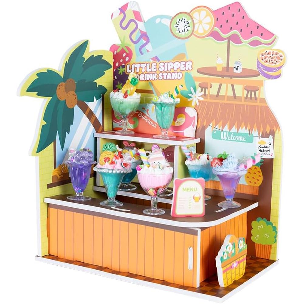 JUGUETE KIT DE MANUALIDADES CASA DE BEBIDAS FAT BRAIN TOYS - 1