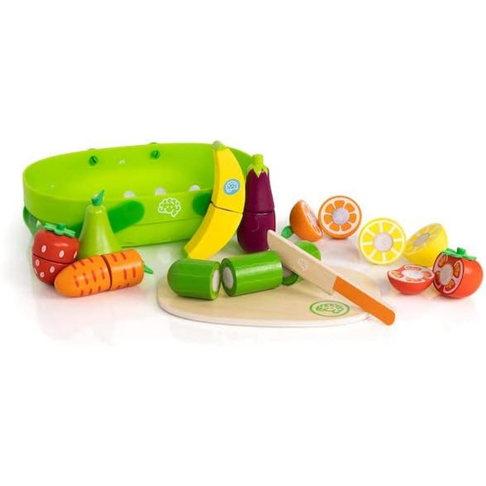 JUGUETE CESTA DE FRUTAS Y VERDURAS FAT BRAIN TOYS - 2