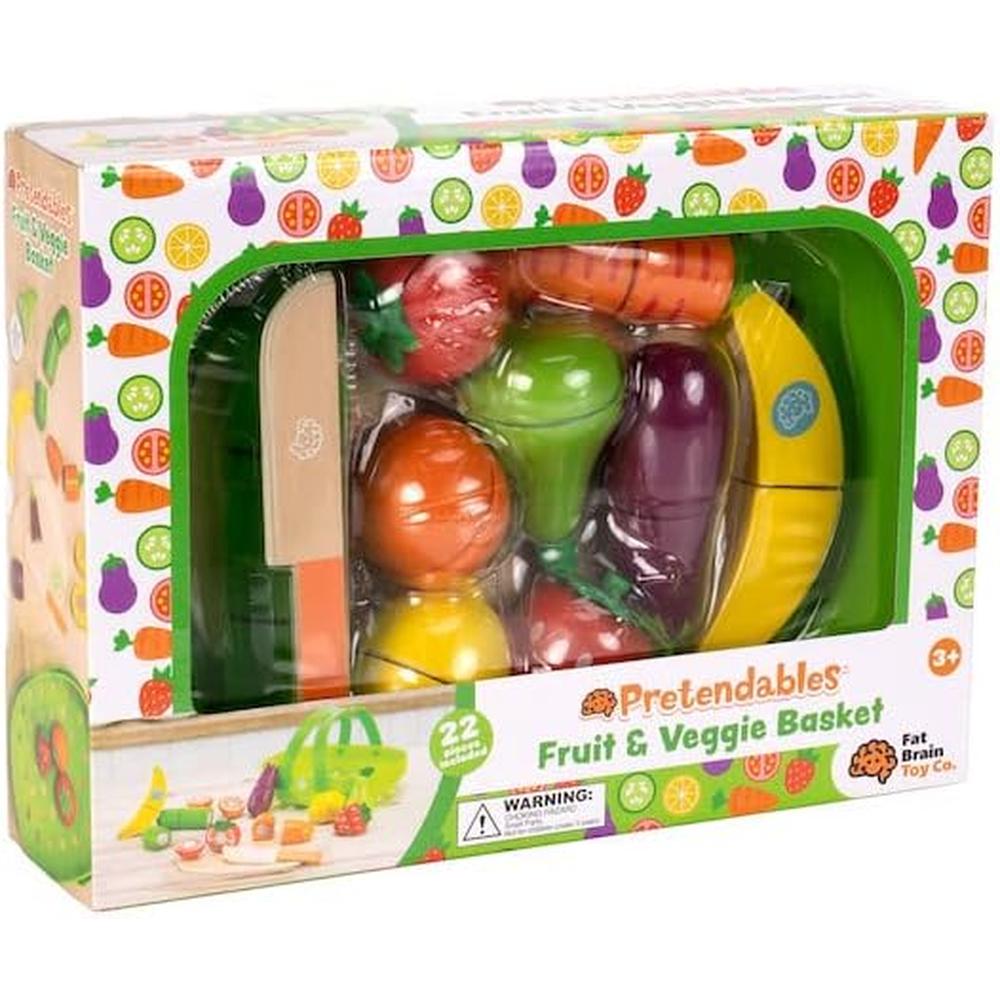 JUGUETE CESTA DE FRUTAS Y VERDURAS FAT BRAIN TOYS - 5