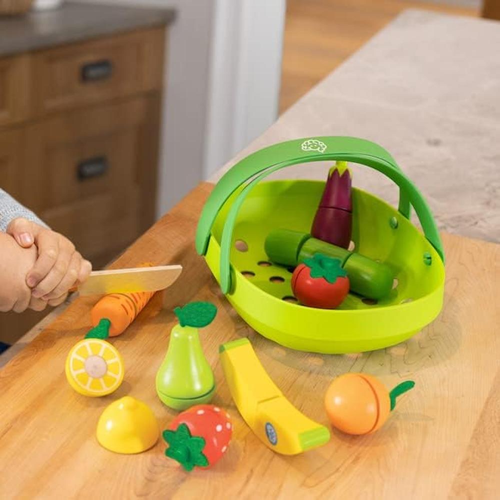 JUGUETE CESTA DE FRUTAS Y VERDURAS FAT BRAIN TOYS - 6