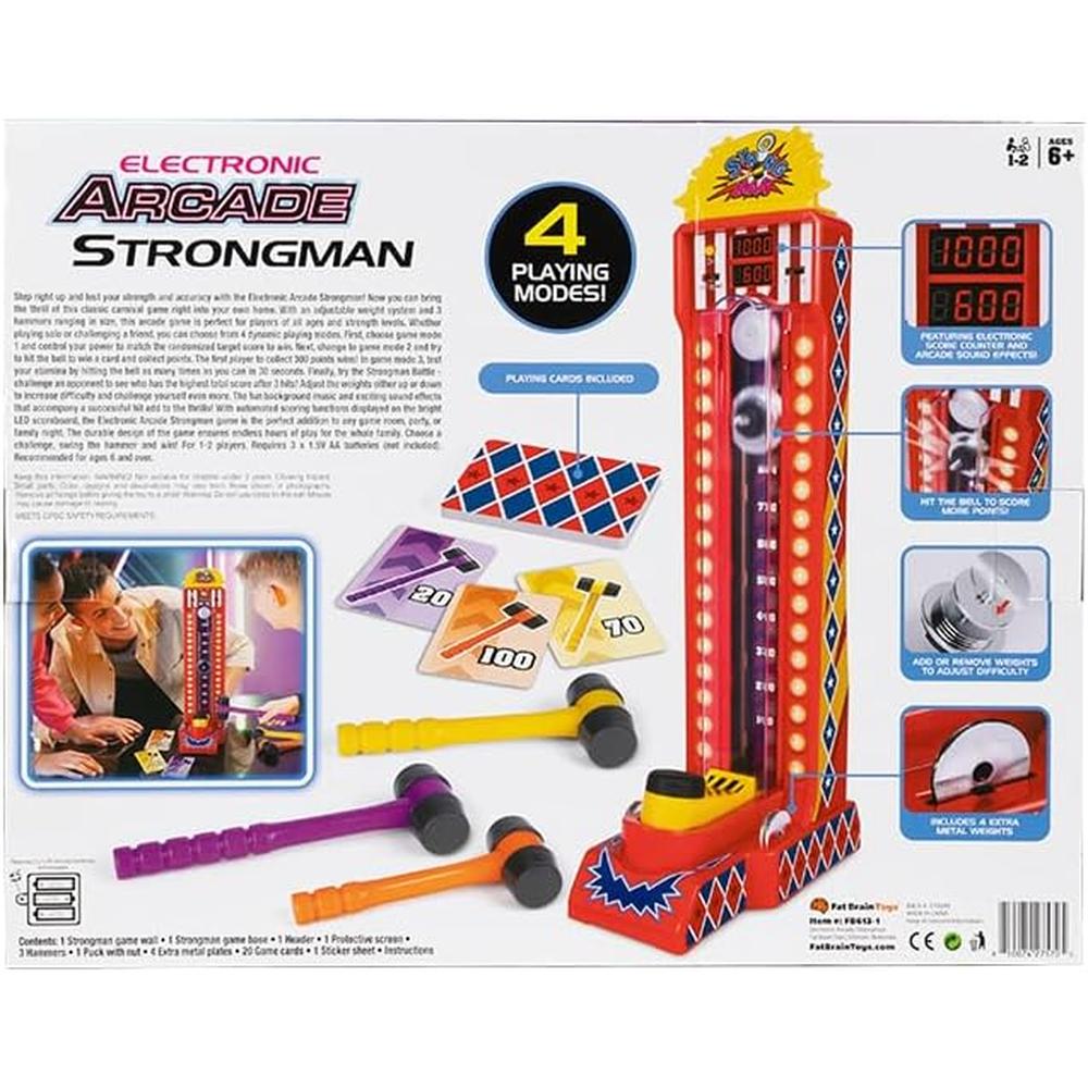JUEGO ARCADE HOMBRE FUERTE FAT BRAIN TOYS - 4