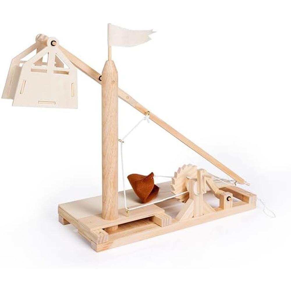 JUGUETE KIT DE INGENIERÍA TRABUQUETE DA VINCI FAT BRAIN TOYS - 1