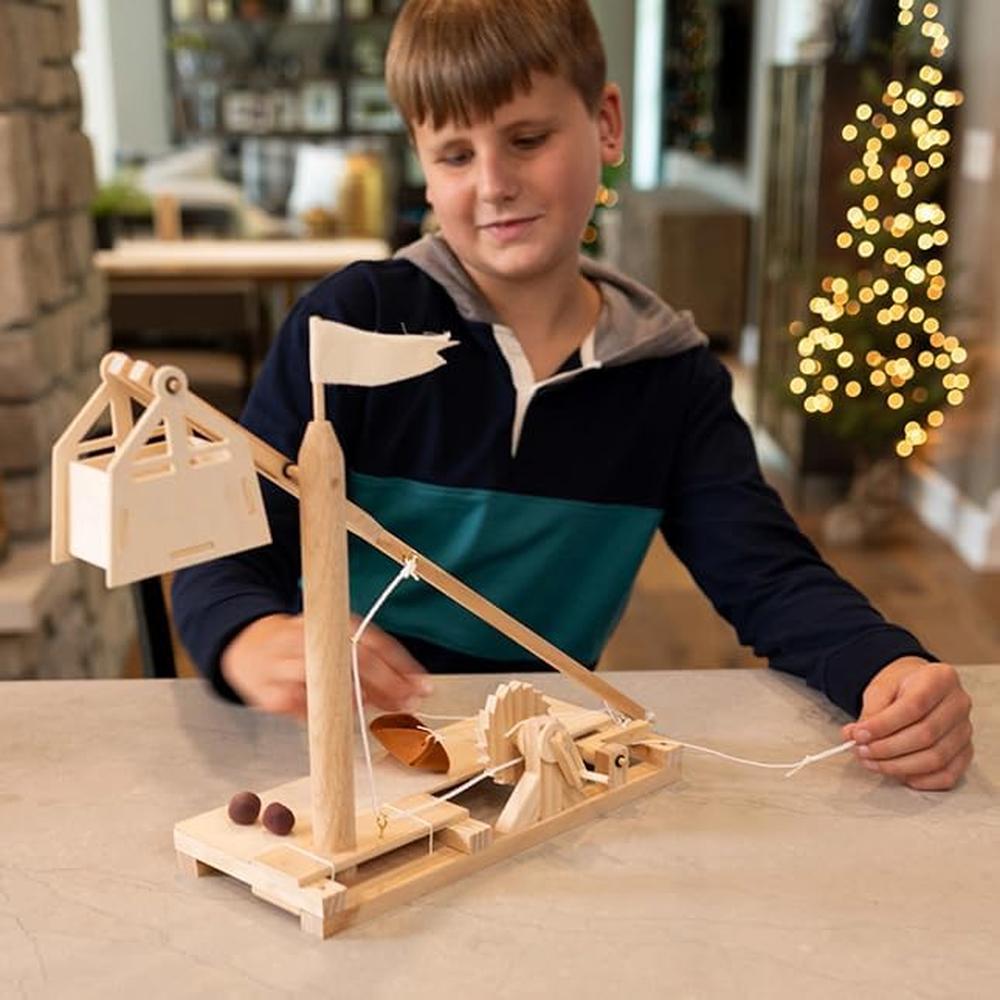 JUGUETE KIT DE INGENIERÍA TRABUQUETE DA VINCI FAT BRAIN TOYS - 2