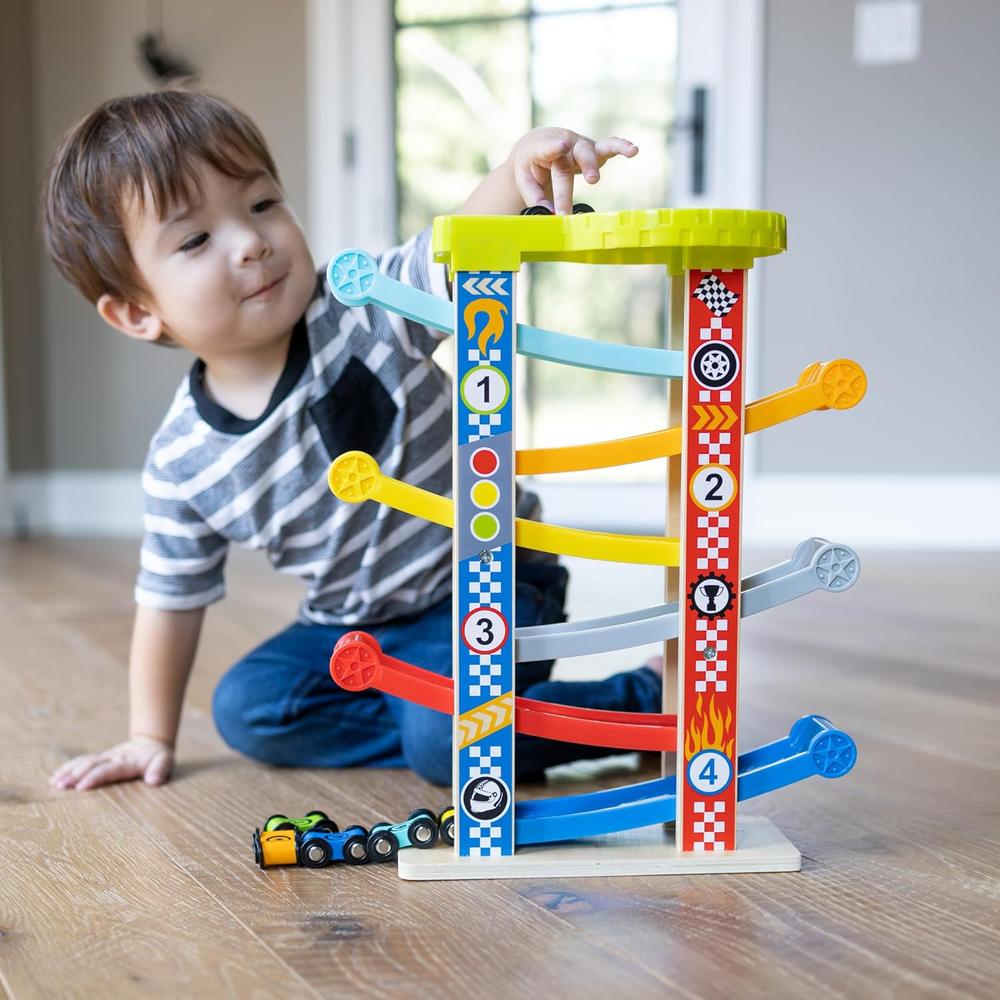 JUGUETE PISTA DE CARRERAS ZIGZAG FAT BRAIN TOYS - 1