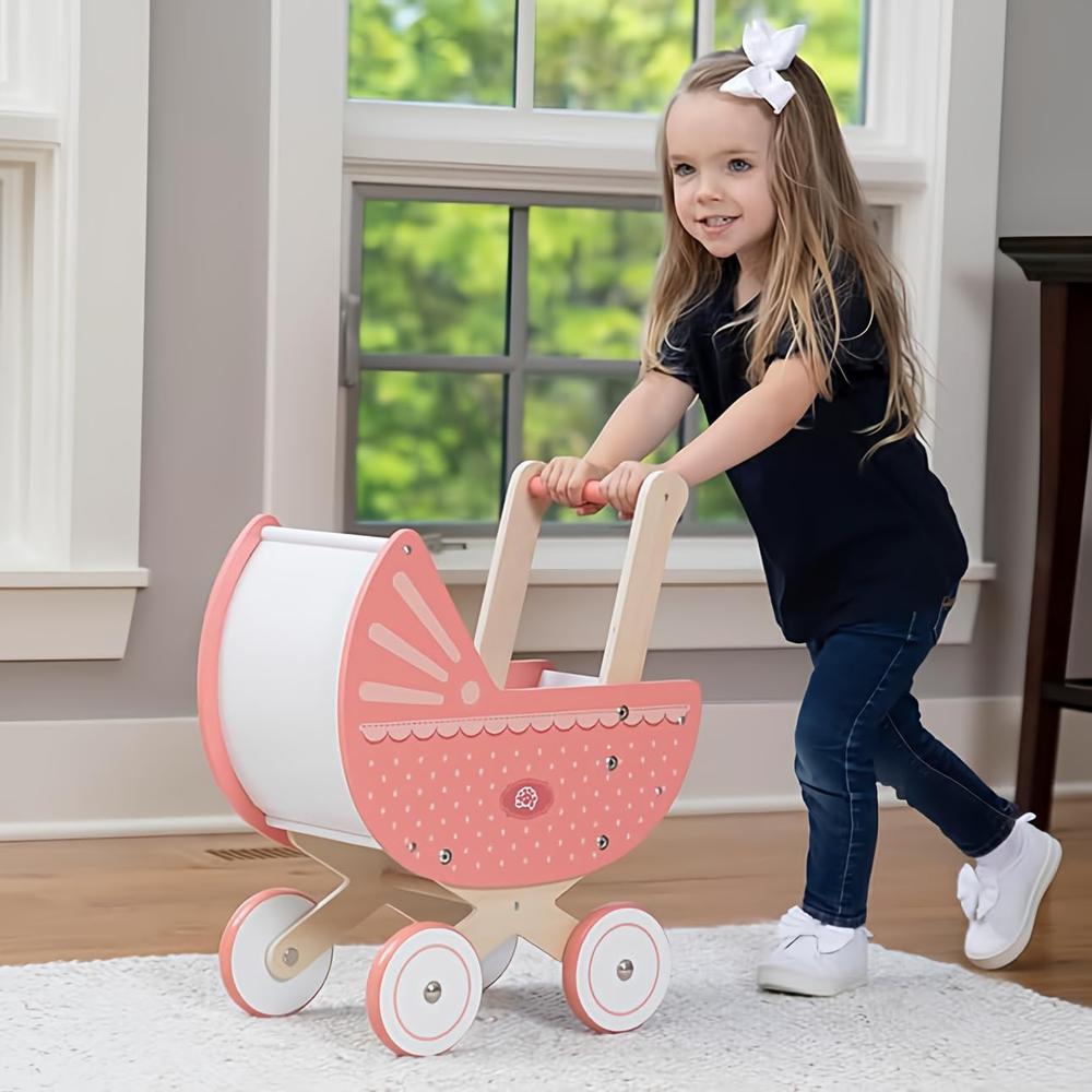 COCHE PARA MUÑECAS EMERYS WORLD FAT BRAIN TOYS - 1