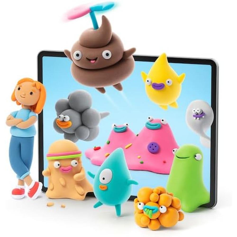 KIT DE ARCILLA HEY CLAY POOP OOPS FAT BRAIN TOYS - 2