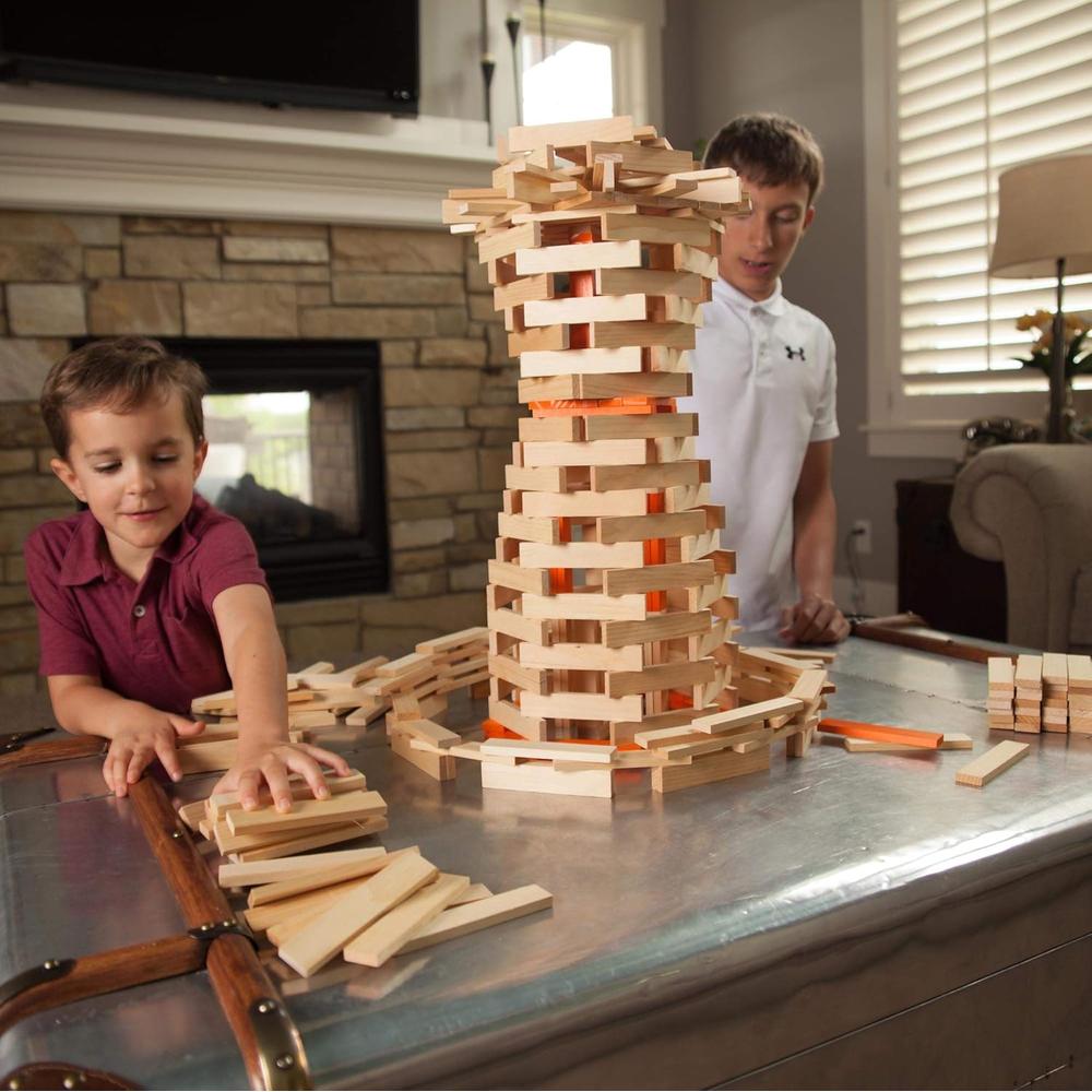 JUEGO DE TABLONES DE MADERA 300 PIEZAS FAT BRAIN TOYS - 2
